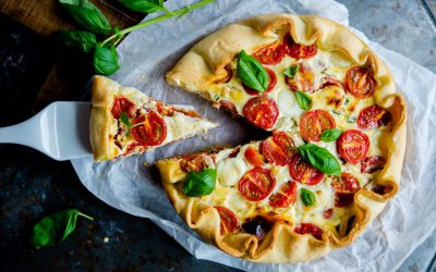 Quiche Caprese